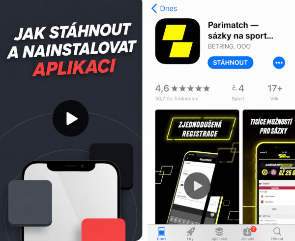 Parimatch pro iOS